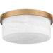 Myhouse Lighting Quoizel - QFL5590AB - Two Light Flush Mount - Quoizel Flush Mount - Aged Brass