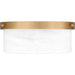 Myhouse Lighting Quoizel - QFL5590AB - Two Light Flush Mount - Quoizel Flush Mount - Aged Brass