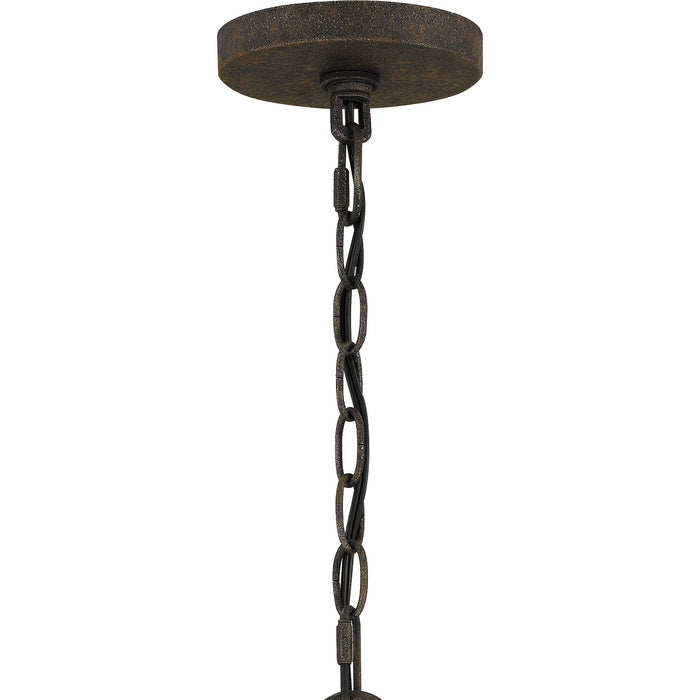 Myhouse Lighting Quoizel - QOP5616RK - Five Light Pendant - Quoizel Oversized Pendant - Rustic Black