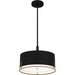 Myhouse Lighting Quoizel - QP5580MBK - Three Light Pendant - Quoizel Pendant - Matte Black