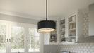 Myhouse Lighting Quoizel - QP5580MBK - Three Light Pendant - Quoizel Pendant - Matte Black