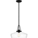 Myhouse Lighting Quoizel - QP5584MBK - One Light Pendant - Quoizel Pendant - Matte Black