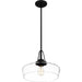 Myhouse Lighting Quoizel - QP5584MBK - One Light Pendant - Quoizel Pendant - Matte Black