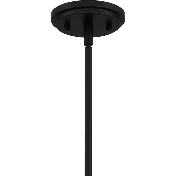 Myhouse Lighting Quoizel - QP5584MBK - One Light Pendant - Quoizel Pendant - Matte Black