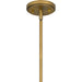 Myhouse Lighting Quoizel - QP5596AB - Four Light Pendant - Quoizel Pendant - Aged Brass