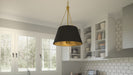 Myhouse Lighting Quoizel - QP5597MBK - Four Light Pendant - Quoizel Pendant - Matte Black