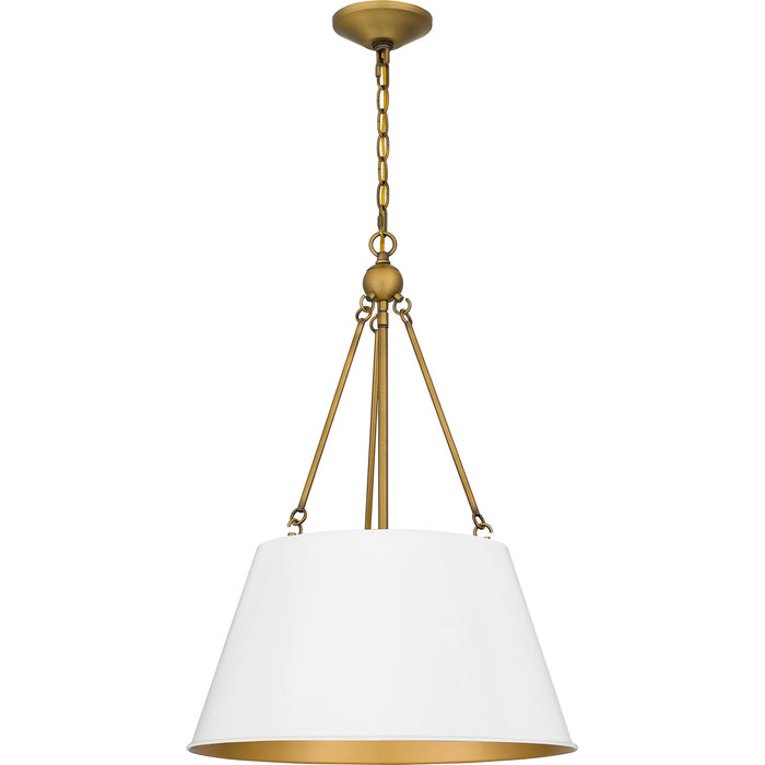 Myhouse Lighting Quoizel - QP5597W - Four Light Pendant - Quoizel Pendant - Matte White