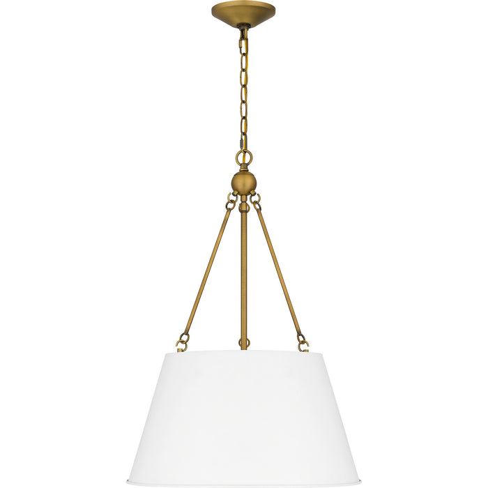 Myhouse Lighting Quoizel - QP5597W - Four Light Pendant - Quoizel Pendant - Matte White