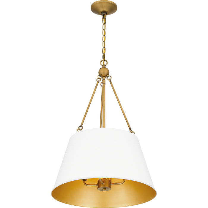 Myhouse Lighting Quoizel - QP5597W - Four Light Pendant - Quoizel Pendant - Matte White