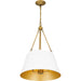 Myhouse Lighting Quoizel - QP5597W - Four Light Pendant - Quoizel Pendant - Matte White