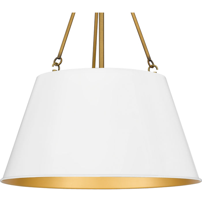 Myhouse Lighting Quoizel - QP5597W - Four Light Pendant - Quoizel Pendant - Matte White