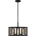 Myhouse Lighting Quoizel - QP5600MBK - Four Light Pendant - Quoizel Pendant - Matte Black