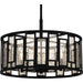 Myhouse Lighting Quoizel - QP5600MBK - Four Light Pendant - Quoizel Pendant - Matte Black