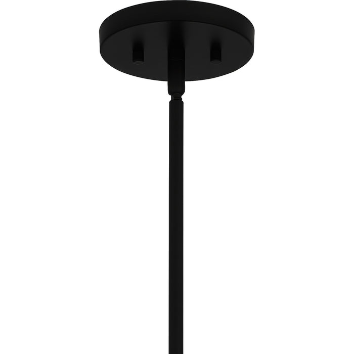 Myhouse Lighting Quoizel - QP5600MBK - Four Light Pendant - Quoizel Pendant - Matte Black