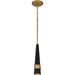 Myhouse Lighting Quoizel - QPP5579WS - LED Mini Pendant - Quoizel Piccolo Pendant - Weathered Brass