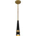 Myhouse Lighting Quoizel - QPP5579WS - LED Mini Pendant - Quoizel Piccolo Pendant - Weathered Brass