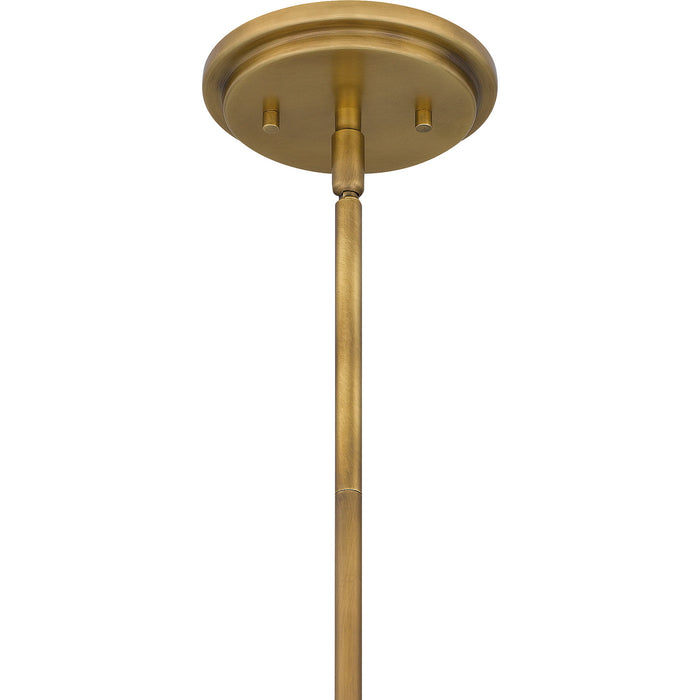 Myhouse Lighting Quoizel - QPP5579WS - LED Mini Pendant - Quoizel Piccolo Pendant - Weathered Brass