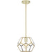 Myhouse Lighting Quoizel - QPP5593B - One Light Mini Pendant - Quoizel Piccolo Pendant - Polished Brass