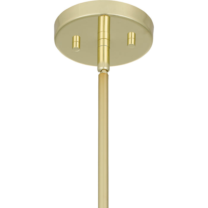 Myhouse Lighting Quoizel - QPP5593B - One Light Mini Pendant - Quoizel Piccolo Pendant - Polished Brass