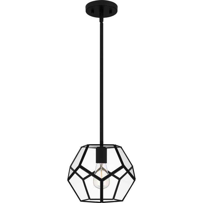 Myhouse Lighting Quoizel - QPP5593MBK - One Light Mini Pendant - Quoizel Piccolo Pendant - Matte Black