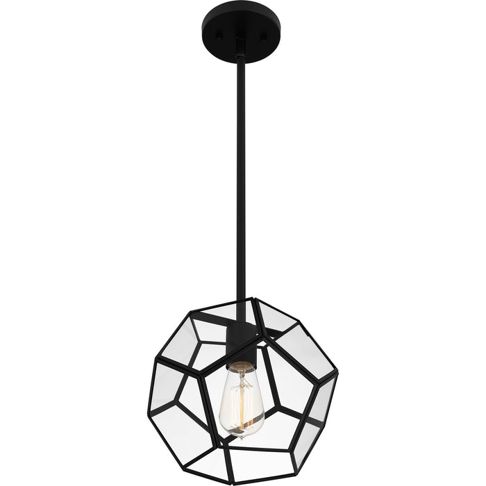 Myhouse Lighting Quoizel - QPP5593MBK - One Light Mini Pendant - Quoizel Piccolo Pendant - Matte Black