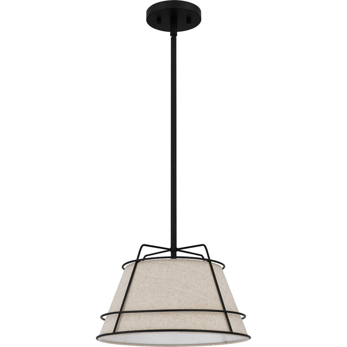 Myhouse Lighting Quoizel - QPP5629MBK - One Light Mini Pendant - Quoizel Piccolo Pendant - Matte Black