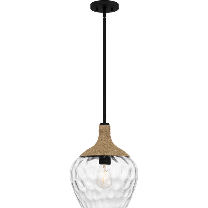 Myhouse Lighting Quoizel - QPPC5603MBK - One Light Mini Pendant - Quoizel Piccolo Pendant - Matte Black