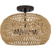 Myhouse Lighting Quoizel - QSF4034PN - Three Light Semi Flush Mount - Quoizel Semi-Flush Mount - Palladian Bronze