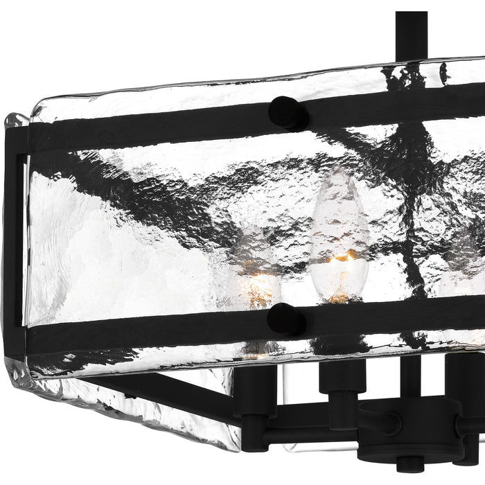 Myhouse Lighting Quoizel - QSF5594EK - Four Light Semi-Flush Mount - Quoizel Semi-Flush Mount - Earth Black