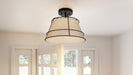 Myhouse Lighting Quoizel - QSF5629MBK - One Light Semi Flush Mount - Quoizel Semi-Flush Mount - Matte Black