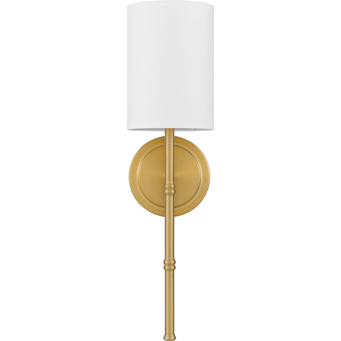 Myhouse Lighting Quoizel - QW16126AB - One Light Wall Sconce - Quoizel Wood - Aged Brass