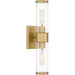 Myhouse Lighting Quoizel - QW16128AB - Two Light Wall Sconce - Quoizel Wood - Aged Brass