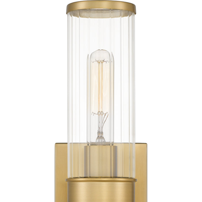 Myhouse Lighting Quoizel - QW16128AB - Two Light Wall Sconce - Quoizel Wood - Aged Brass