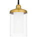 Myhouse Lighting Quoizel - ROW1506MBK - One Light Mini Pendant - Rowland - Matte Black