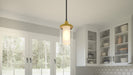 Myhouse Lighting Quoizel - ROW1506MBK - One Light Mini Pendant - Rowland - Matte Black