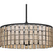 Myhouse Lighting Quoizel - SGLM2822MBK - Four Light Pendant - Seigler - Matte Black