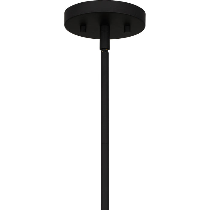 Myhouse Lighting Quoizel - SGLM2822MBK - Four Light Pendant - Seigler - Matte Black