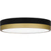 Myhouse Lighting Quoizel - WLN1611MBKG - LED Flush Mount - Weldin - Matte Black Gold