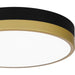 Myhouse Lighting Quoizel - WLN1611MBKG - LED Flush Mount - Weldin - Matte Black Gold