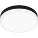 Myhouse Lighting Quoizel - WLN1611MBKW - LED Flush Mount - Weldin - Matte Black White