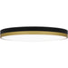 Myhouse Lighting Quoizel - WLN1620MBKG - LED Flush Mount - Weldin - Matte Black Gold