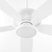 Myhouse Lighting Quorum - 190565-8 - 56"Ceiling Fan - Apex Patio - Studio White