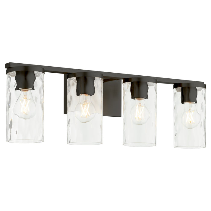 Myhouse Lighting Quorum - 5111-4-59 - Four Light Vanity - Steinway - Matte Black