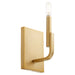 Myhouse Lighting Quorum - 5210-1-80 - One Light Wall Mount - Tempo - Aged Brass