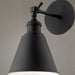 Myhouse Lighting Quorum - 5390-69 - One Light Wall Mount - Metal Cone Lighting - Textured Black