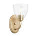 Myhouse Lighting Quorum - 5560-1-280 - One Light Wall Mount - Reyes - Aged Brass
