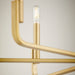 Myhouse Lighting Quorum - 6210-8-80 - Eight Light Chandelier - Tempo - Aged Brass