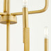 Myhouse Lighting Quorum - 6210-9-80 - Nine Light Chandelier - Tempo - Aged Brass