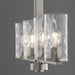 Myhouse Lighting Quorum - 6511-4-65 - Four Light Linear Chandelier - Steinway - Satin Nickel