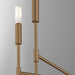 Myhouse Lighting Quorum - 663-5-81 - Five Light Chandelier - Hamilton - Dark Brass